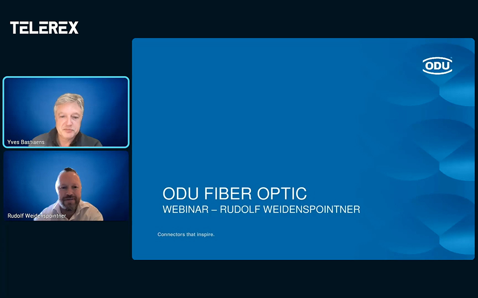 ODU fiber optic connectors: Expanded Beam Performance